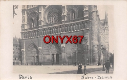 Carte Postale Photo PARIS (75) Cathédrale Notre-Dame (Eglise-Religion) - Kirchen