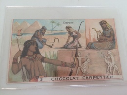 AY -2500 -  EGYPTE - CHOCOLAT CARPENTIER - Bogenschiessen