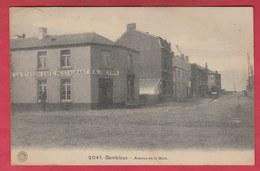 Gembloux - Avenue De La Gare ...Café-Restaurant A. Detry - 1924 ( Voir Verso ) - Gembloux