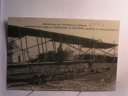 Toussus Le Noble - Aérodrome - Mal Des Logis De Beausire De Seyssel Partant En Reconnaissance - Repro - Toussus Le Noble