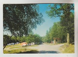 CPSM LAURIERE, FOLLES (Haute Vienne) - Le Camping - Lauriere