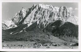 004174  Ehrwald Mit Zugspitzmassiv  1955 - Ehrwald