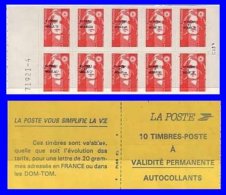 St-Pierre & Miquelon Carnet 1993. ~ C 590** - Carnet De 10 Mariannes Du Bicentenaire - Carnets