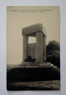 02 - CRAONNE - Le Monument De La Grande Guerre - Craonne