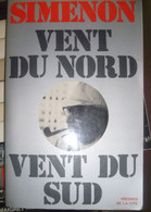 SIMENON Georges ,  VENT DU NORD   _ VENT DU SUD ? Presses De La Cité (1976) - Auteurs Belges