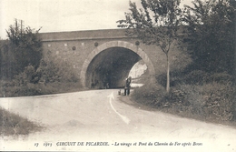SOMME - 80 - BOVES - Circuit Automobile  De Picardie - Virage Et Pont De Chemin De Fer - Boves