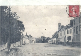 SOMME - 80 - BOVES -  Place Amiral Courbet - Boves