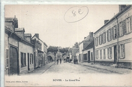 SOMME - 80 - BOVES -  La Grande Rue - Boves