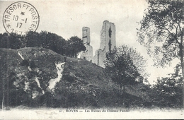 SOMME - 80 - BOVES - Les Ruines Du Château Féodal - Boves