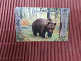 Phonecard Finland Animal Used Only 50.000 Made Rare - Finlande