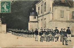 - Dpts Div -ref ZZ996- Haute Marne - Auberive - Defile 14 Juillet 1908 Des Pupilles De La Colonie - Colonies - Fanfare - - Auberive