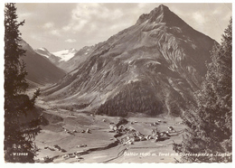 CPM. Postcard. österreich. Austria. Tirol. Galtur. Stamps Wintersportsplate 1955. To France. - Galtür