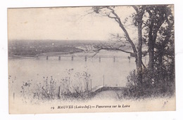 Belle CPA Mauves-sur-Loire (Loire-Atlantique) : La Loire. A Voyagé - Mauves-sur-Loire