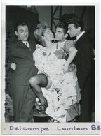 Photo De Presse  Original - J-Marc THIBAULT, Anick TANGUY, Roger PIERRE, Robert LAMOUREUX, 11-05-1954,  Scans. - Famous People