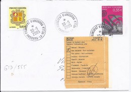 TP N° 610 + DIVERS SUR LETTRE DU 30.05.05 POUR LE VATICAN - Lettres & Documents