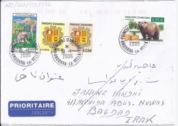 TP N° 620 + DIVERS  SUR LETTRE DU 16.01.06 POUR L'IRAK - Storia Postale