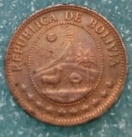 Bolivia 10 Centavos, 1965 - Bolivia