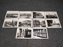 ANTIQUE LOT X 10 SMALL PHOTOS FRANCE - PARIS CITY VIEWS - 35mm -16mm - 9,5+8+S8mm Film Rolls