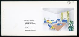 CARTE PUB 12,5 X 27,5  - "PROJET DE CHAMBRE À COUCHER" JEAN ROYÈRE - Non Classificati