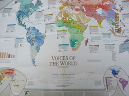 Carte Historique Et Géographique/ Voices Of The World/ Millenium In Maps/National Geographic Society/ 1999   PGC218 - Andere & Zonder Classificatie