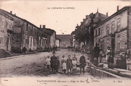 CPA  55 VAVINCOURT Rue De Bar , Animée - Vavincourt