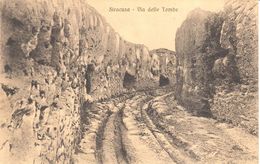 Italie - Sicilia - Siracusa - Via Delle Tombe - Siracusa