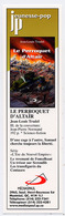 {06413} Marque-pages " J L Trudel , Le Perroquet D'Altaïr " Canada . TBE. " En Baisse " - Marque-Pages