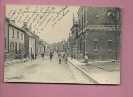 CPA  -  St Ouen -(Somme) - Rue De La République - Saint Ouen