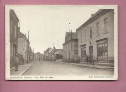 CPA  Abîmée - Saint Ouen -(Somme) - Le Débit De Tabac - Saint Ouen