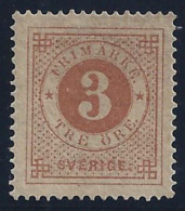 SUECIA 1872/85 - Yvert #16B - Sin Goma (*) - Neufs