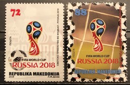 Macedonia, 2018, Mi: 845/46 (MNH) - 2018 – Rusia