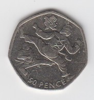 Great Britain UK 50p Coin TaeKwondo 2011 (Small Format) Circulated - 50 Pence