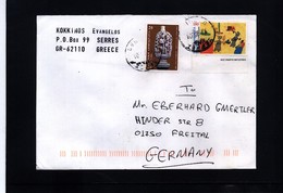 Greece Interesting Letter - Covers & Documents