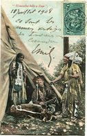 CANADA CARTE POSTALE (PRIVATE POST CARD) "HIAWATHA KILLS A DEER" DEPART TORONTO JUL 20 08 POUR LE CANADA - Lettres & Documents