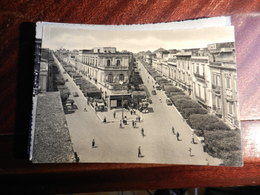 17909) BRINDISI CORSO ROMA E UMBERTO VIAGGIATA 1955 CIRCA - Brindisi