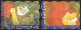 Vatican Vatikaan 2002 Yvertn° 1270-1271 (°) Oblitéré Cote 3,25 Euro Cept Le Cirque - Oblitérés