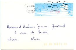 France 1997 Frama Cover Aix-en-Provence To Nice - 1990 Type « Oiseaux De Jubert »