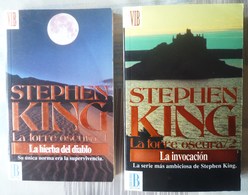 DOS DE STEPHEN KING. DE LA COLECCION LA TORRE OSCURA - NUMEROS 1 Y 2 - Otros & Sin Clasificación