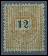 ** 1889 12kr Elektrotip, 11 1/2 Fogazással, Szép Darab, Er?s Alapnyomattal - Sonstige & Ohne Zuordnung