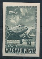 ** 1957 Az 1950. Repül? (V.) Záróértéke Vágott Bélyeg - Altri & Non Classificati