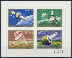 ** 1971 Luna-16 Vágott Blokk (3.000) - Altri & Non Classificati