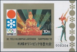 ** 1971 Téli Olimpia Vágott Blokk (3.500) - Otros & Sin Clasificación