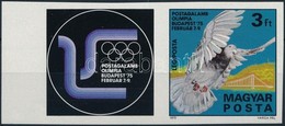 ** 1975 Postagalamb-olimpia Vágott ívszéli Szelvényes Bélyeg (4.000) - Other & Unclassified