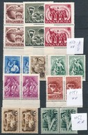 ** 1950-1952 3 Db Sor Párokban - Otros & Sin Clasificación