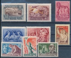 ** 1948-1953 Bélyegmúzeum, Béke III., Bélyegnap (25.), Szakszervezet, Május 1 Bélyeg (11.400) - Otros & Sin Clasificación