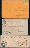 Ausztria 1850-1867 3 Db Levél (Mi EUR 68,-) - Other & Unclassified