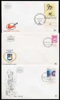 Izrael 1970-1978 9 Db Klf Tabos FDC - Other & Unclassified