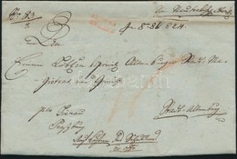 1824 Ex Offo Piros / Red 'NEUTRA / UNGARN' - Other & Unclassified