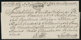 1838 Ex Offo 'WARASDIN' - L?cse - Andere & Zonder Classificatie