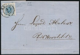 1858 9kr Lemezhibás Bélyeg Levélen ,,ALBA' - Other & Unclassified